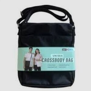 Unisex Black Crossbody Bag